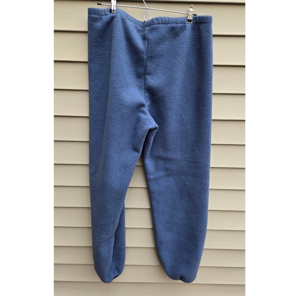 REI Mens Blue Fleece Sweatpants Elastic Waist Outdoor Hiking Pants